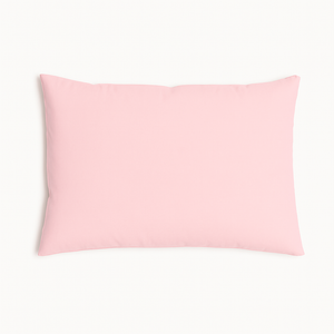 Gezondheitskussen met katoenen hoes in roze