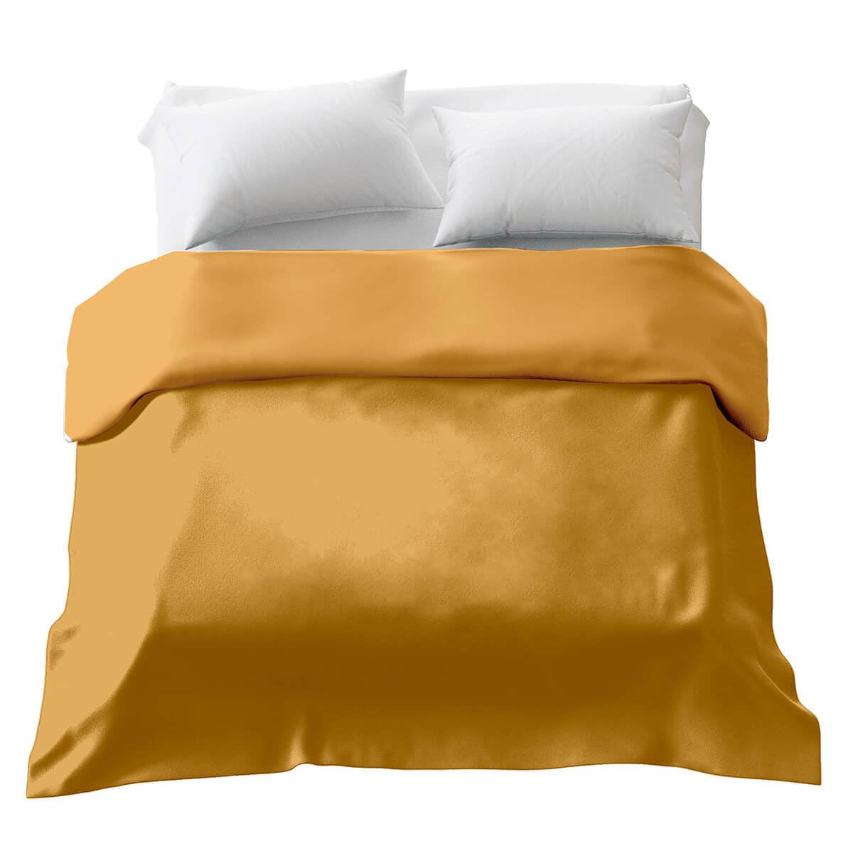 Originele therapiedeken - katoenen hoes in geel