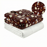 Originele therapiedeken - Zauberei Hedwig verzwaringsdeken met katoenen hoes voor kinderen & volwassenen