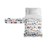 Originele therapiedeken - Auto's verzwaringsdeken met katoenen hoes voor kinderen