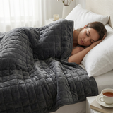 Originele therapiedeken - Gewichtsdeken met 4-seizoenen hoes in dennegroen voor volwassenen