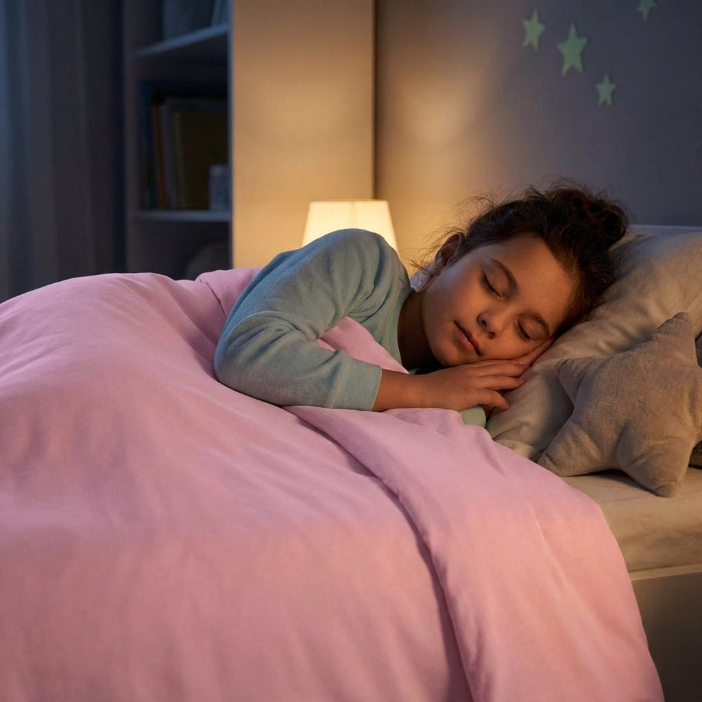 Original Therapiedecke - Gewichtsdecke mit Baumwollbezug in Pink für Kinder