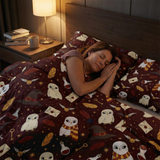 Originele therapiedeken - Zauberei Hedwig verzwaringsdeken met katoenen hoes voor kinderen & volwassenen