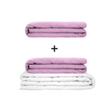 Original Therapiedecke - Gewichtsdecken Set für Erwachsene inklusive 2 Bezügen nach Wahl