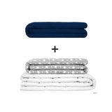 Original Therapiedecke - Gewichtsdecken Set für Erwachsene inklusive 2 Bezügen nach Wahl