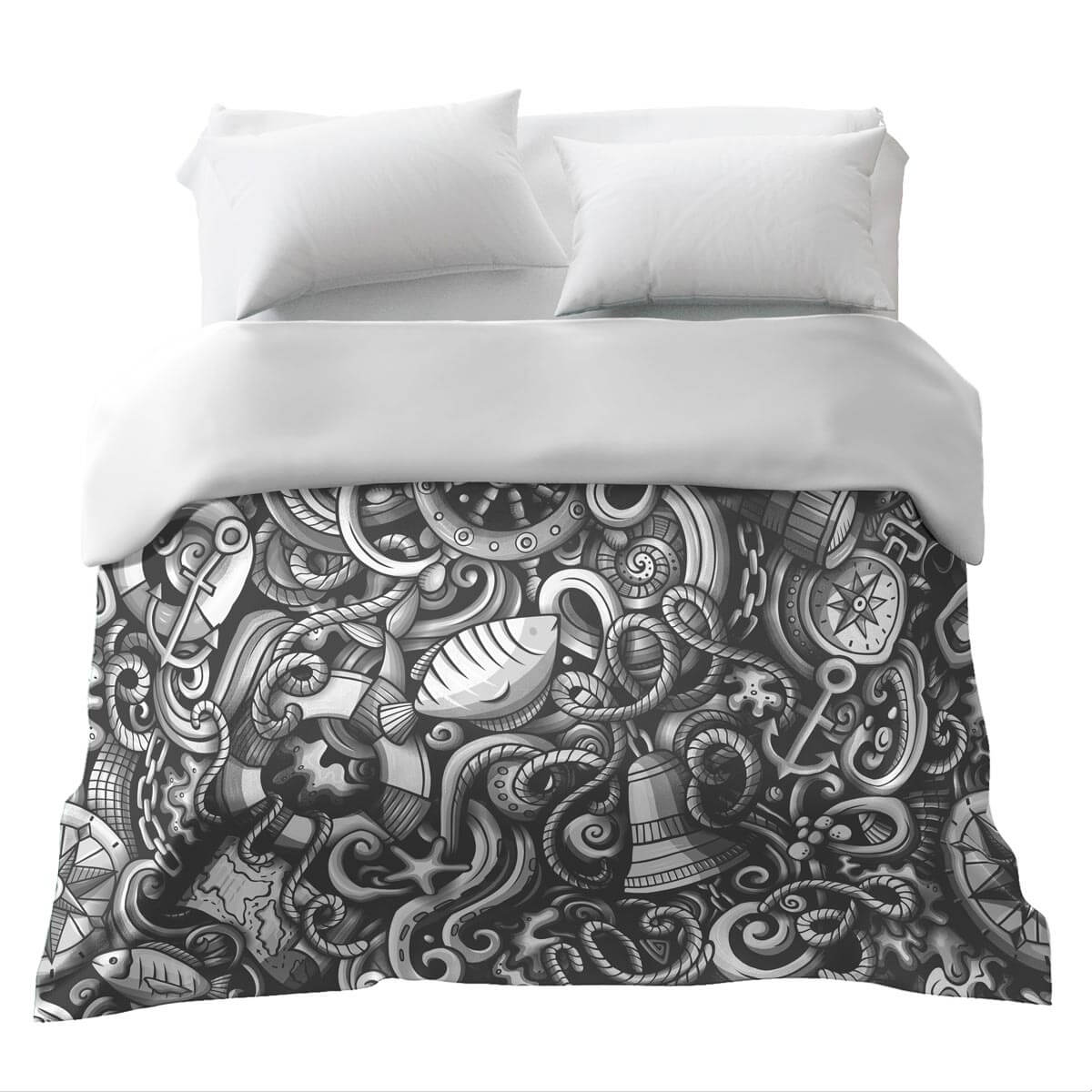 Original Therapiedecke - Baumwollbezug Auf Seefahrt