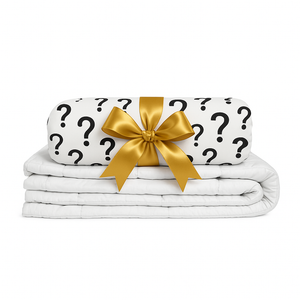 Originele therapiedeken - verzwaringsdeken met katoenen hoes in oudroze voor volwassenen