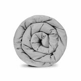 Originele therapiedeken - katoenen hoes in lichtgrijs