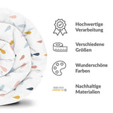 Therapiedecken beddengoed set met kleurrijke druppels