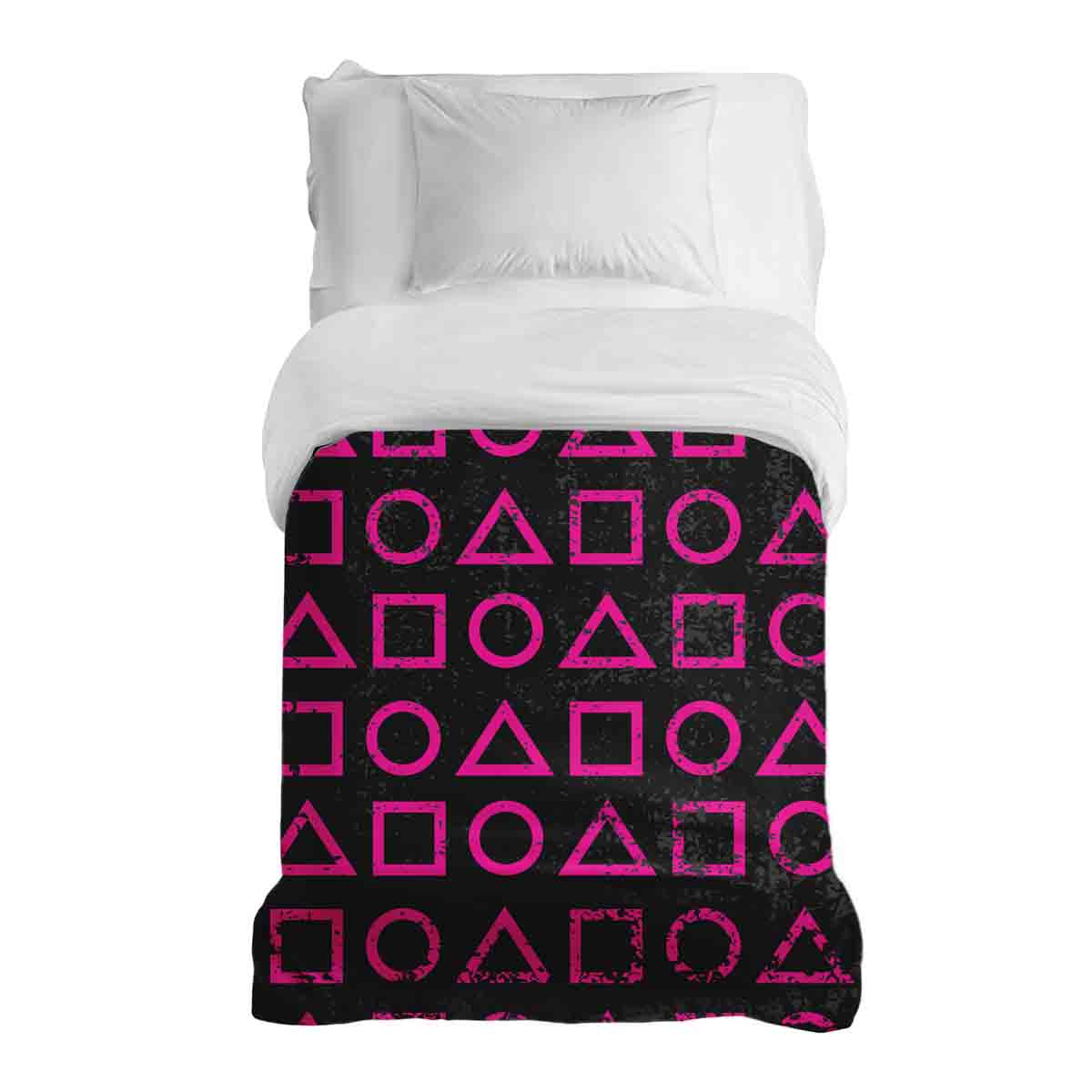Original Therapiedecke - Baumwollbezug Pink Dalgona Formen