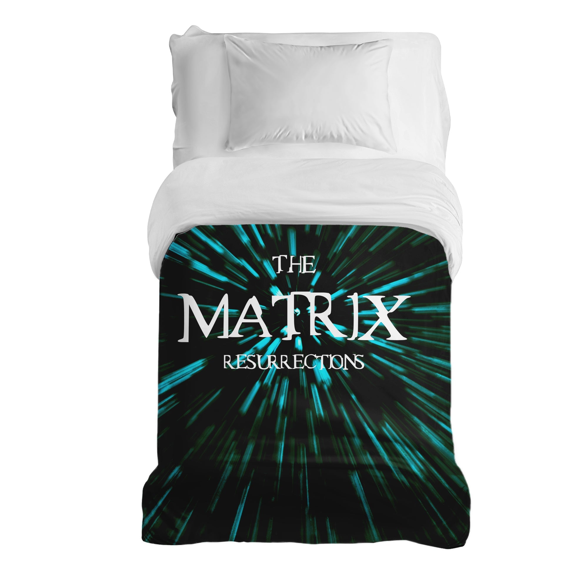 Original Therapiedecke - Baumwollbezug Mit The Matrix Schriftzug