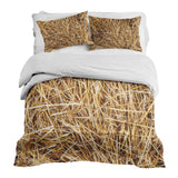 Therapiedekens beddengoedset met hooi