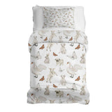 Therapiedekens Beddengoed Set Wit lieve dieren