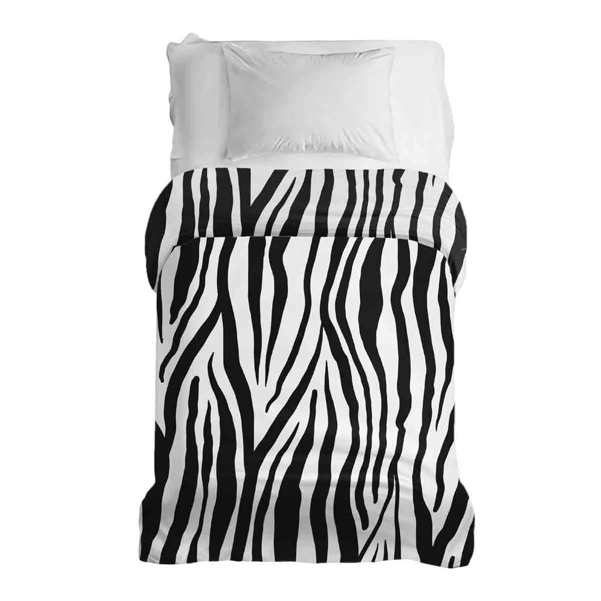Original Therapiedecke - Baumwollbezug Zebra Print