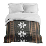 Originele therapiedeken - katoenen hoes gestreept met sterren