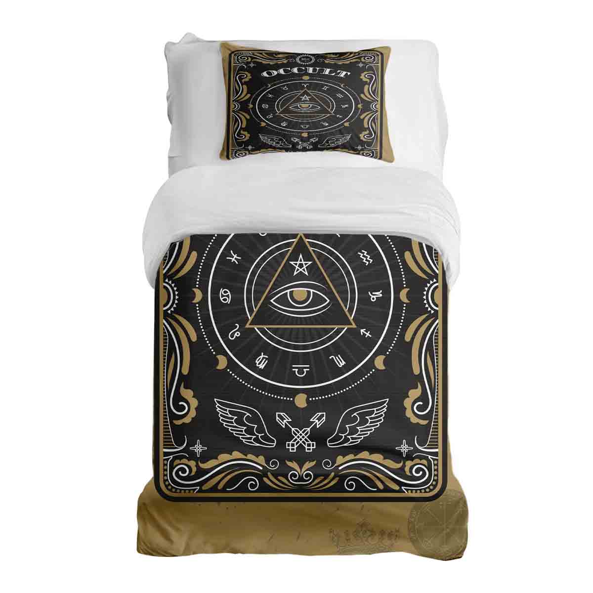 Original Therapiedecke - Baumwoll Bettwäsche Set Auge