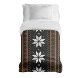 Originele therapiedeken - katoenen hoes gestreept met sterren