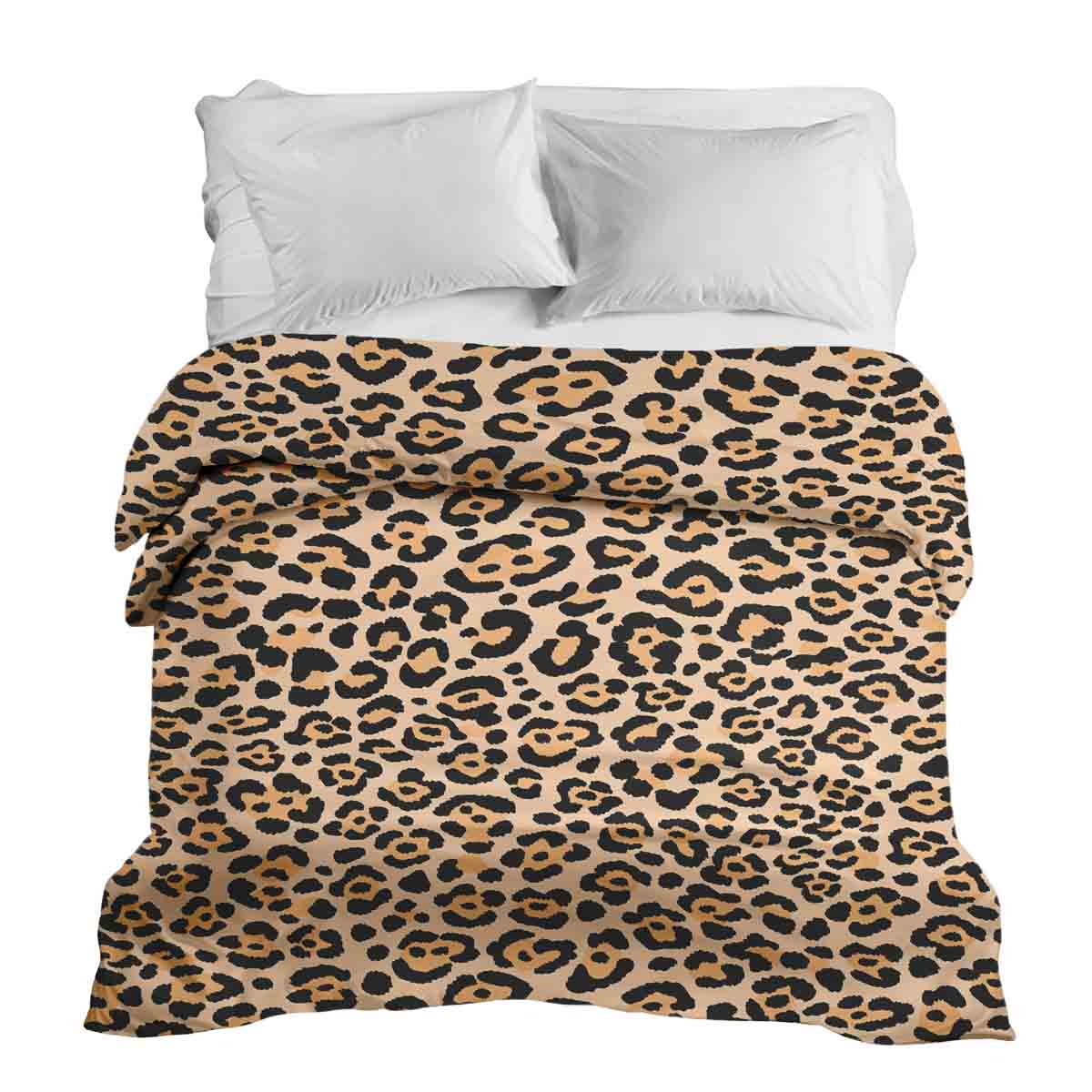 Original Therapiedecke - Baumwollbezug Leoparden Print
