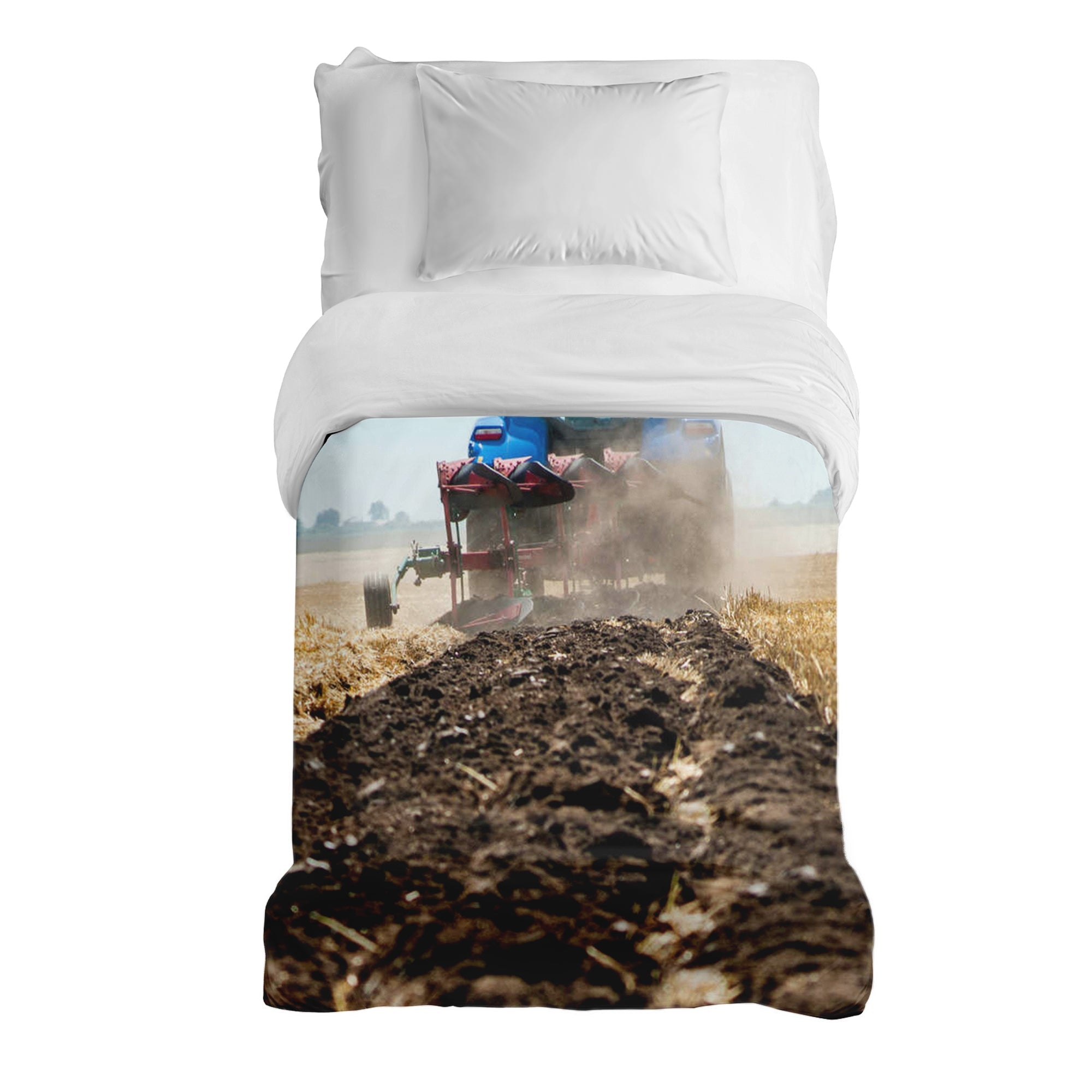 Originele therapiedeken - katoenen hoes akkerbouw