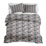 Therapiedekens beddengoedset met bloemen