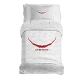 Therapiedekens Beddengoed Set Wit Why so serious?