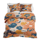 Therapiedekens beddengoed set met Gerbera bloemen