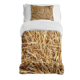Therapiedekens beddengoedset met hooi