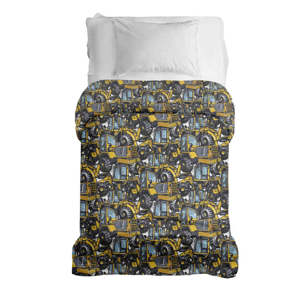 Original Therapiedecke - Baumwollbezug Traktor