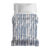 Originele therapiedeken - katoenen hoes met blauw patroon