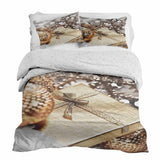 Therapiedekens beddengoedset met gouden cadeau