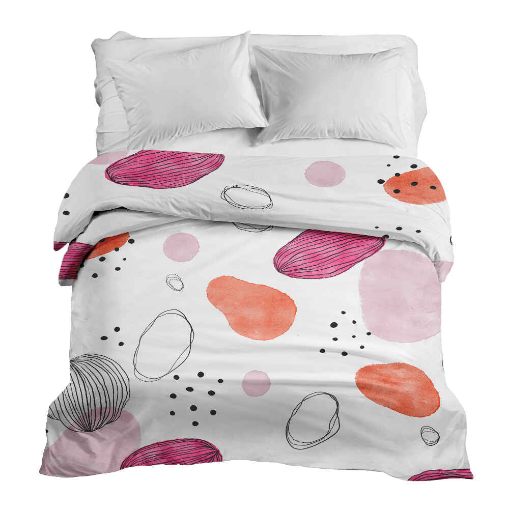 Original Therapiedecke - Baumwollbezug abstrakte Kreise