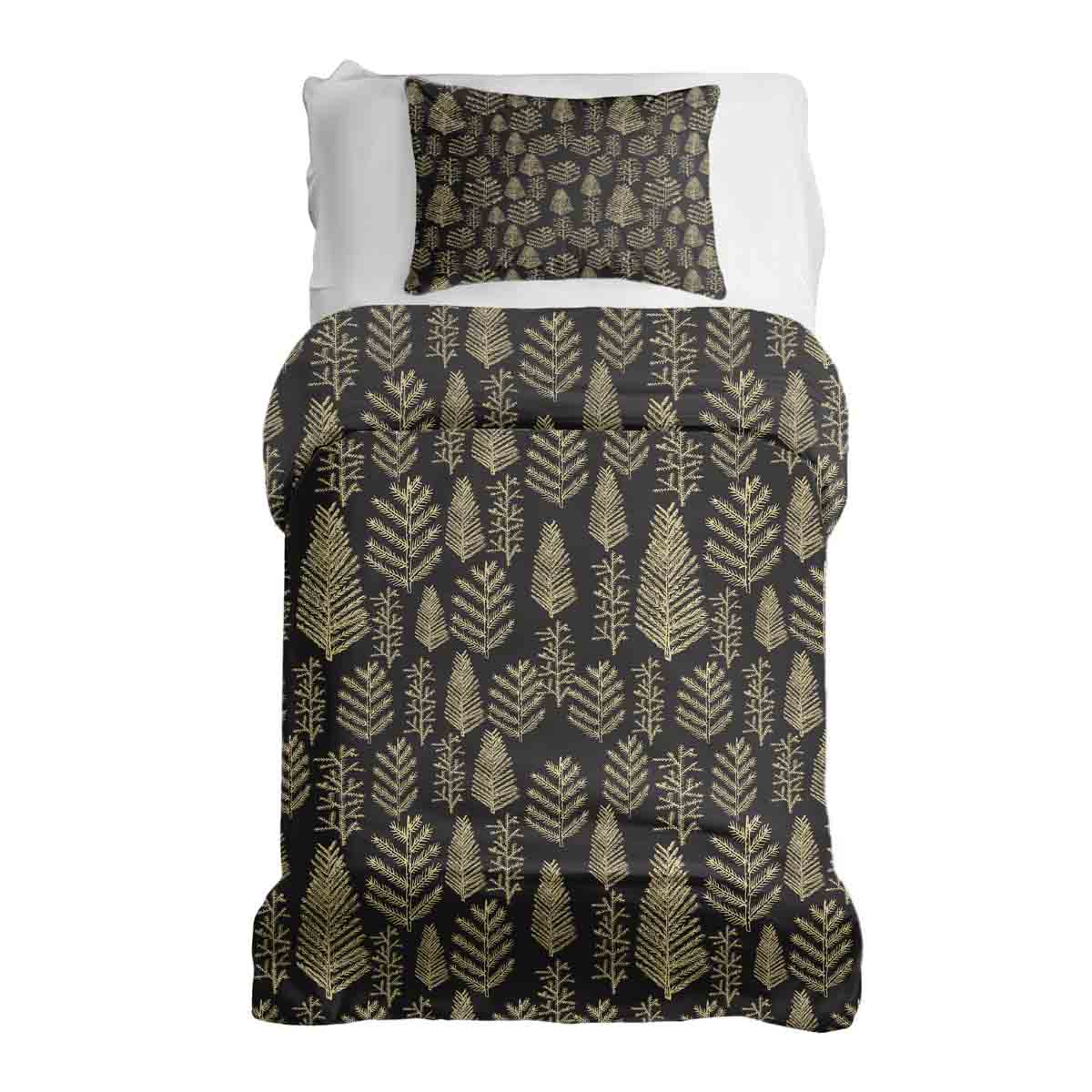 Therapiedekens beddengoedset met bosmotief