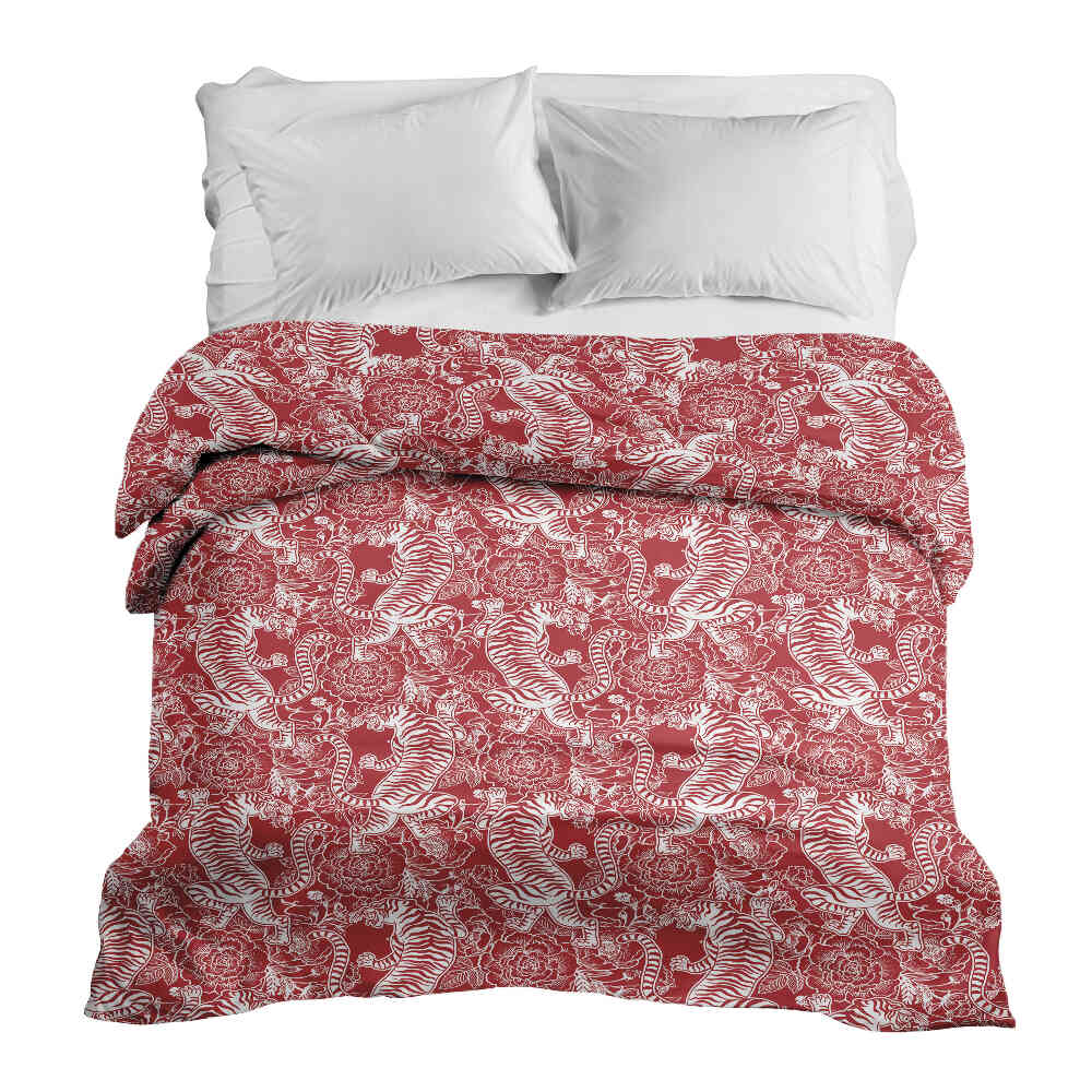 Original Therapiedecke - Baumwollbezug chinesischer Tiger