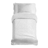 Therapiedekens beddengoed set wit met delicate takken
