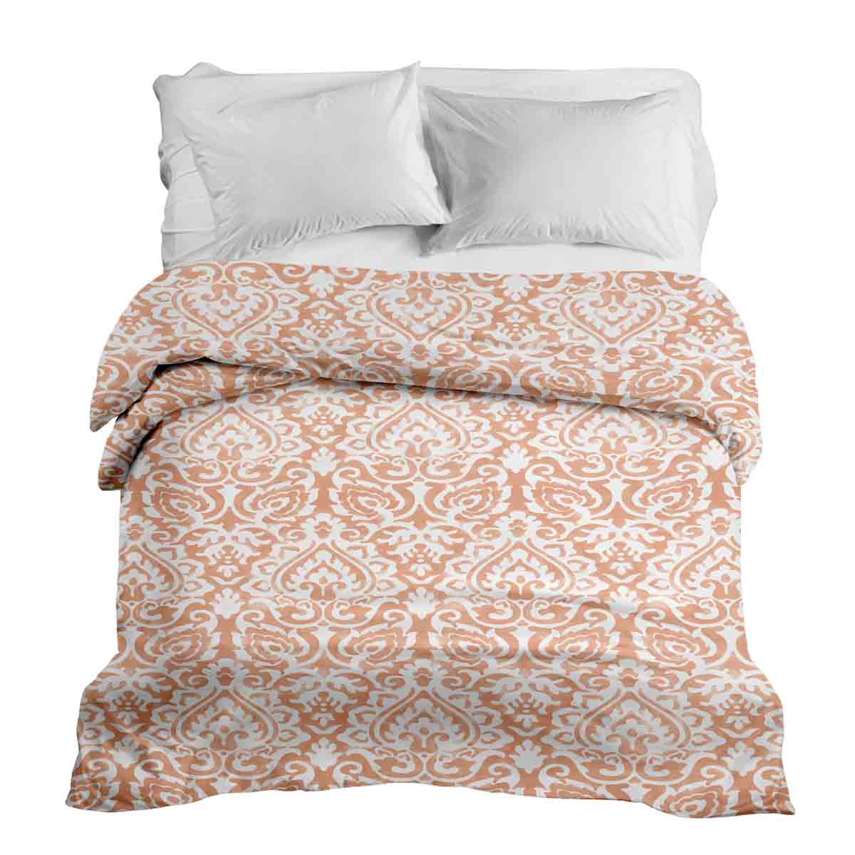 Original Therapiedecke - Baumwollbezug Boho Orange