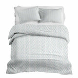 Therapiedekens beddengoedset met blauwe druppels