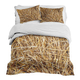 Therapiedekens beddengoedset met hooi
