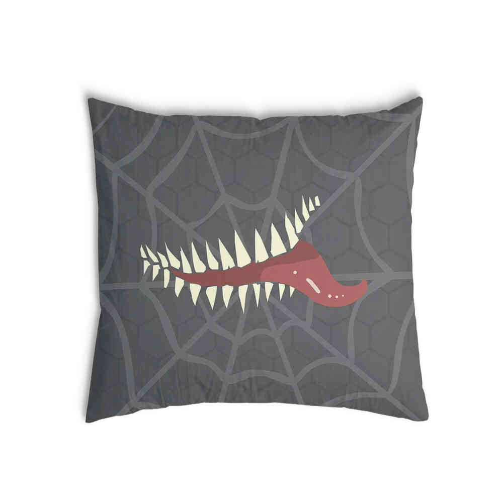 Gezondheidskussen Grijs Spinnenweb