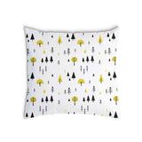 Gesundheitskissen mit gelben Bäumen