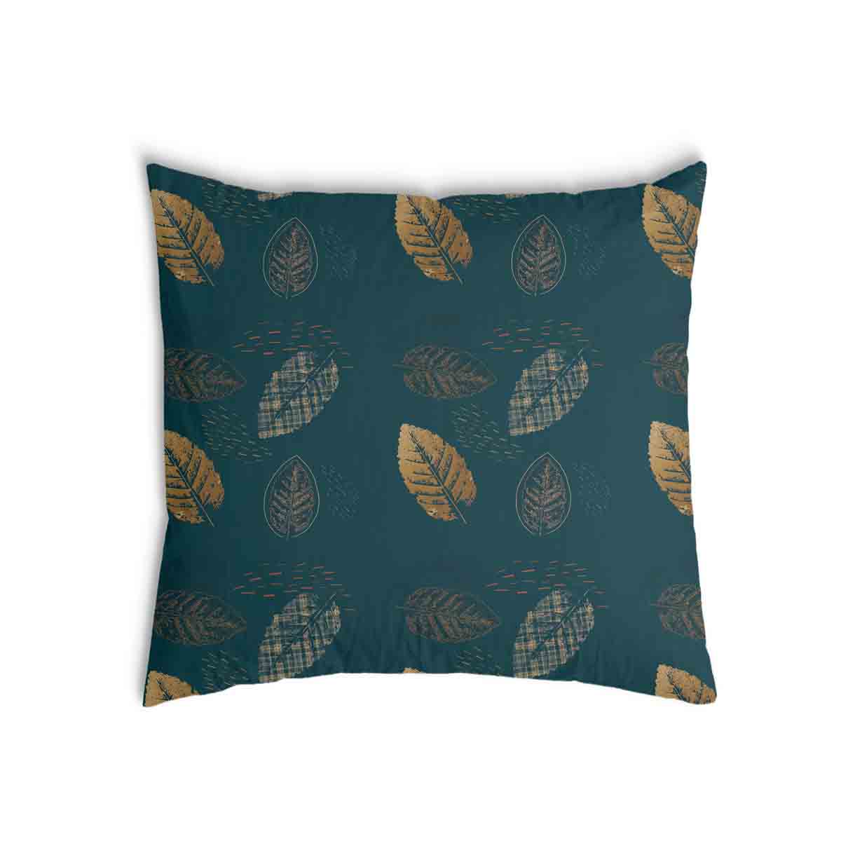 Gesundheitskissen Grün mit goldenem Blatt
