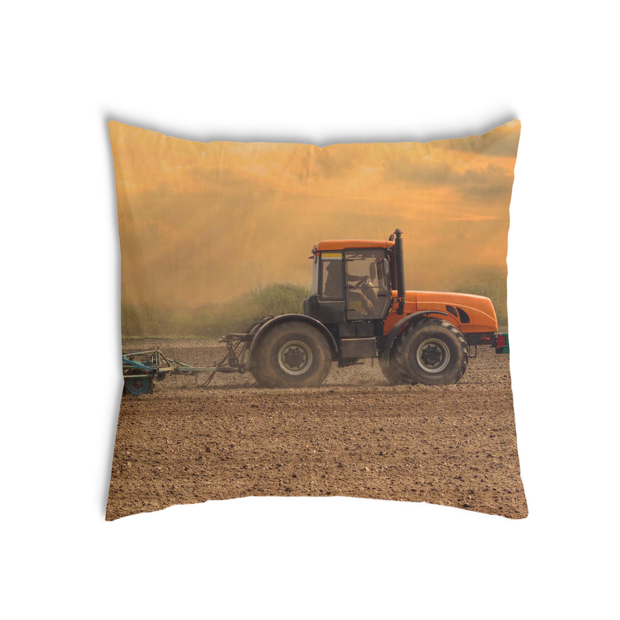 Gezondheidskussen tractor met aanhanger