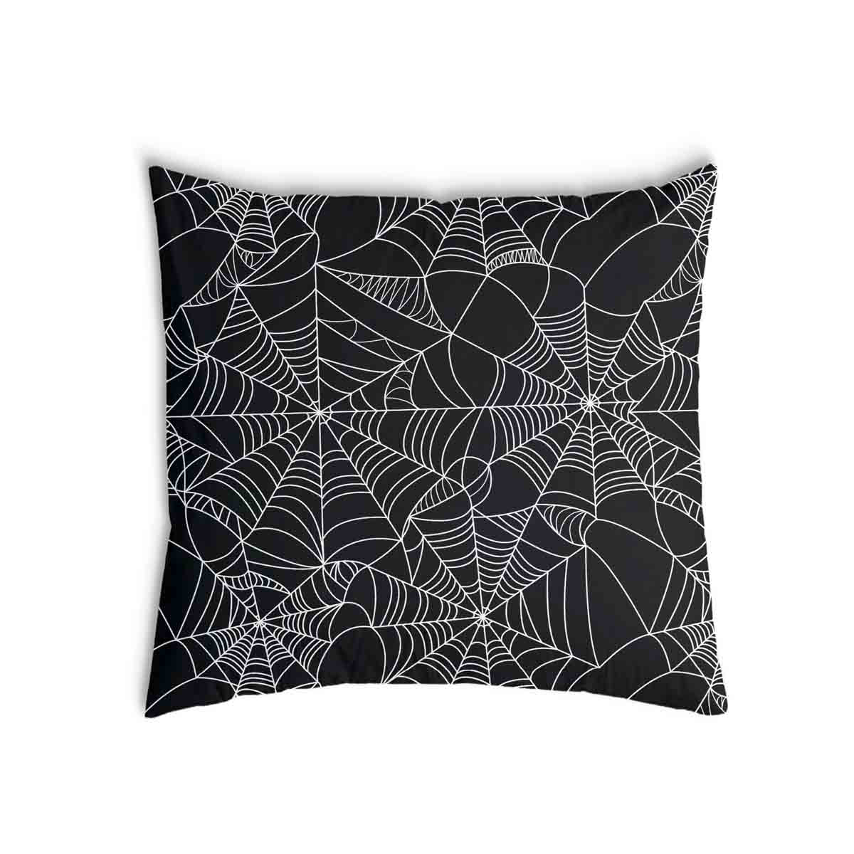 Gesundheitskissen Schwarz mit Spinnennetz