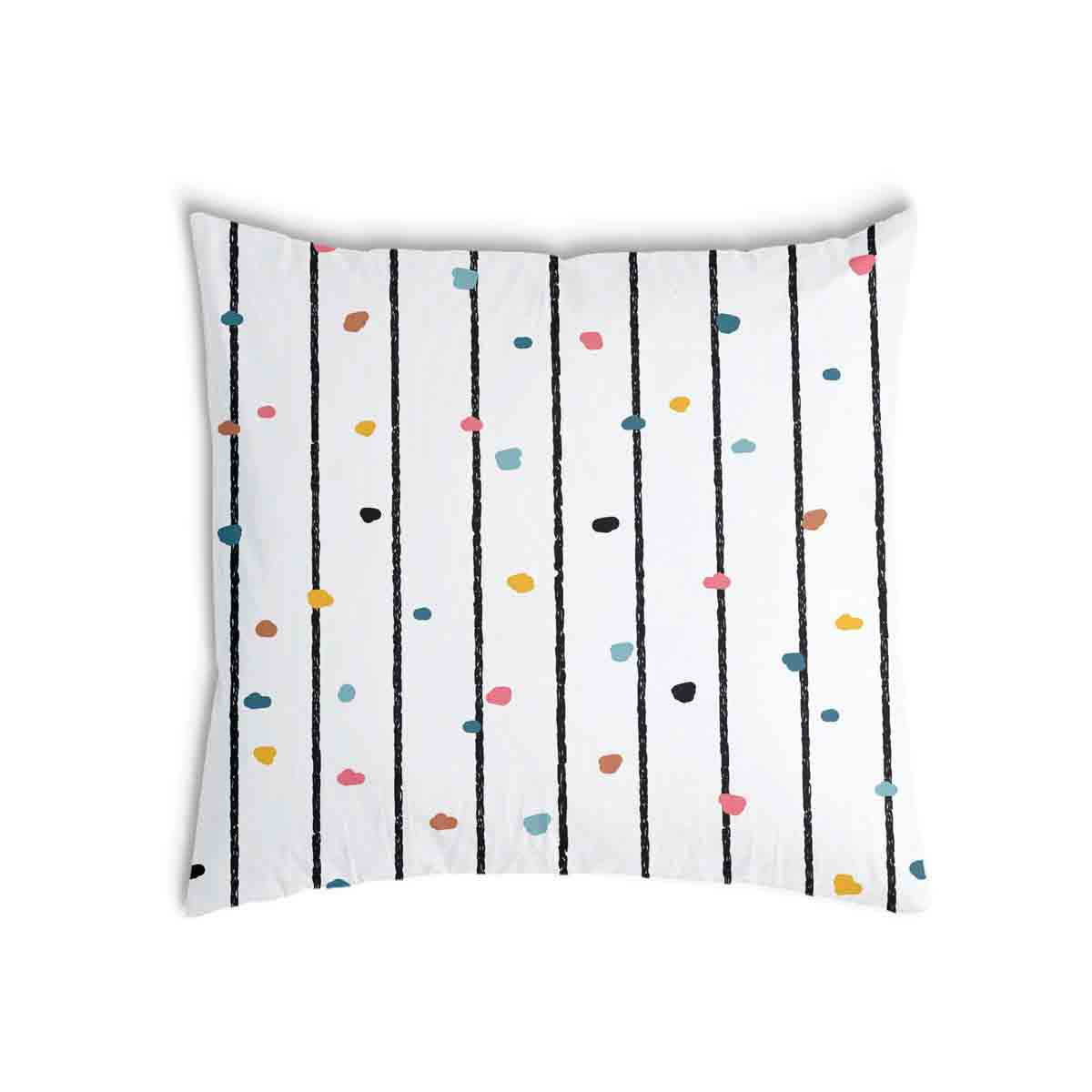 Gezondheidskussen met gekleurde stippen