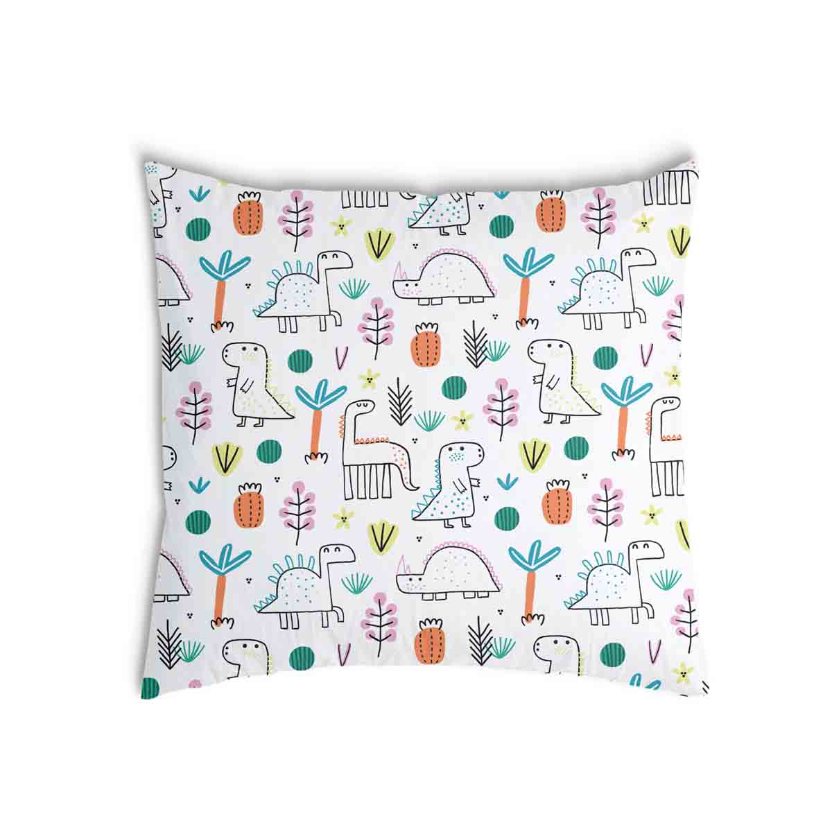 Gezondheidskussen met kleurrijke dino's