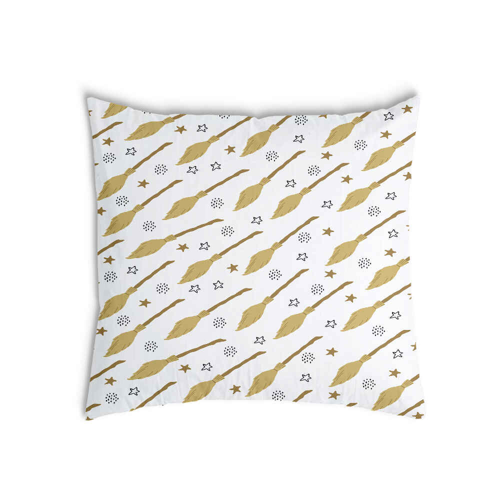 Gesundheitskissen Weiß mit Harry's Besen