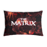 Gezondheidskussen Rood The Matrix Schriftzug