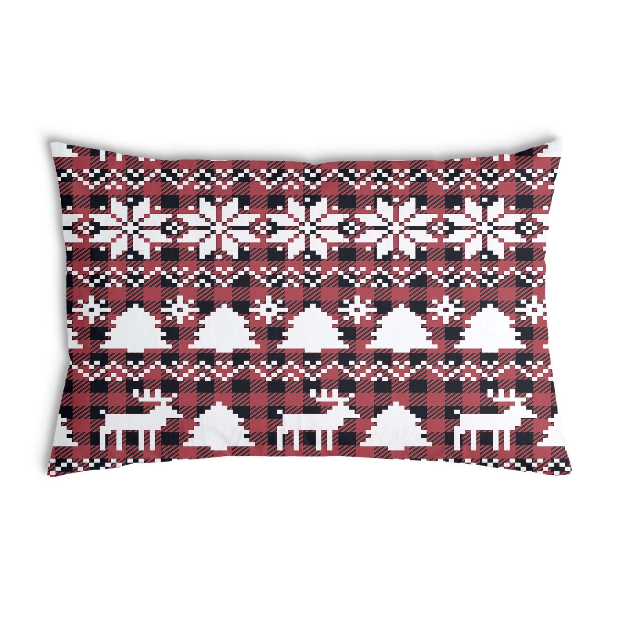 Gezondheidskussen Karo met kerstmotieven