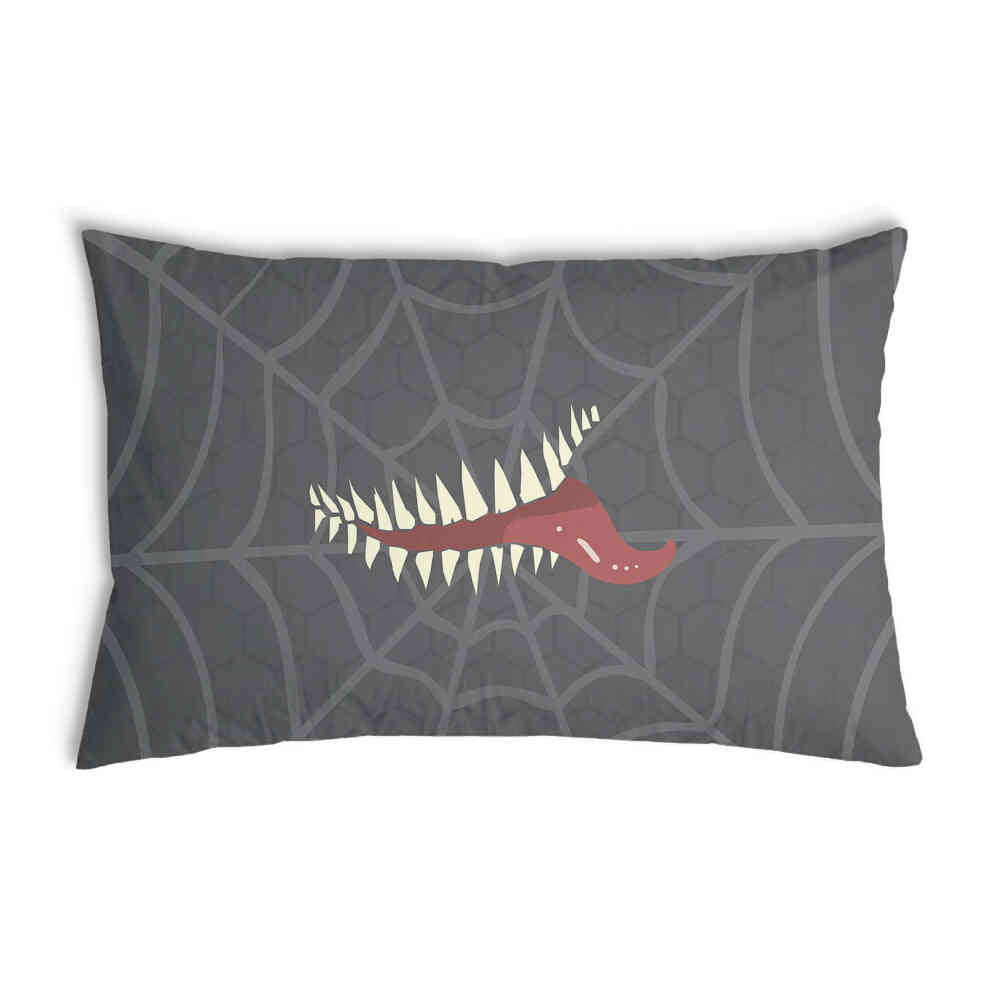 Gezondheidskussen Grijs Spinnenweb