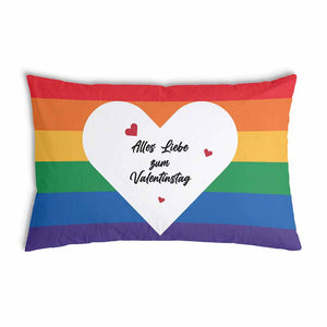 Gezondheitskussen met katoenen hoes liefde is liefde