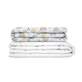 Originele therapiedeken - Regenboog verzwaringsdeken met katoenen hoes voor kinderen